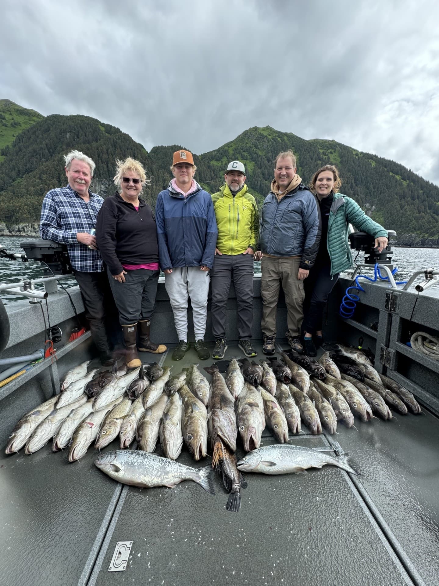 Evening Pacific cod and Salmon Combo