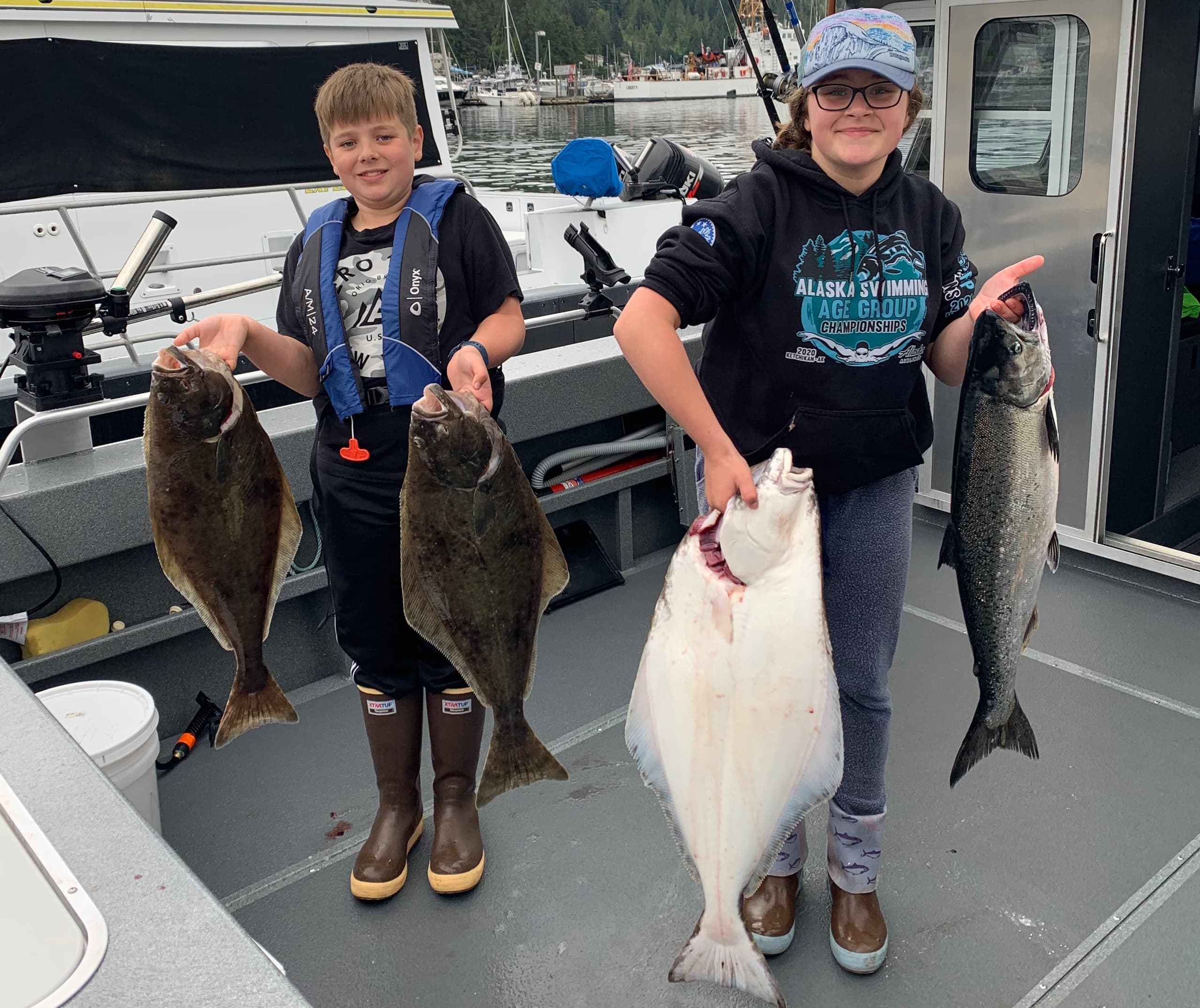 6 Hour Halibut and Salmon Fishing Combination