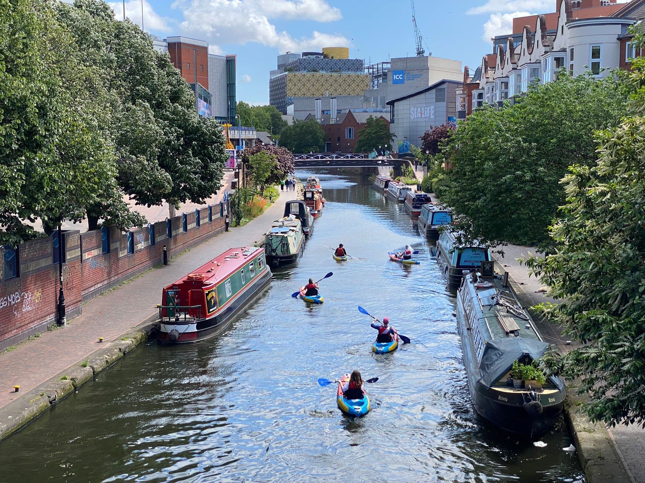 Kayak tour | Bustling Birmingham