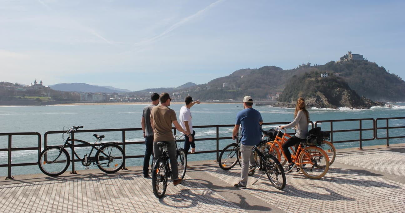 Ruta en bicicleta por San Sebastián
