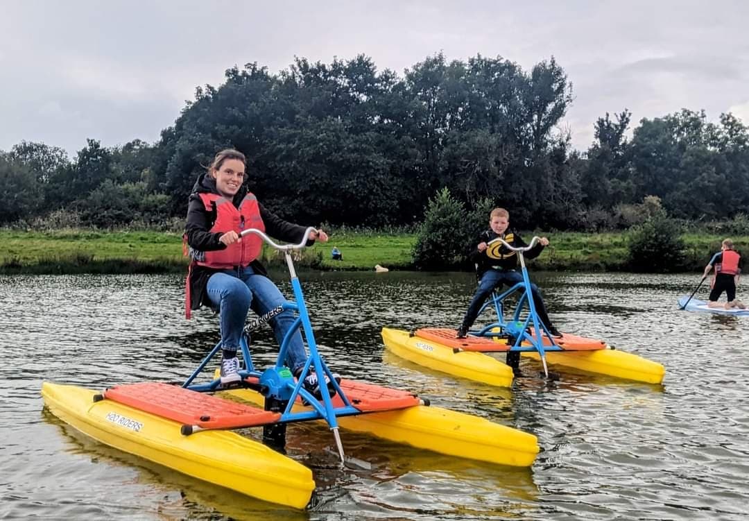 Waterbike Hire at Witton Castle