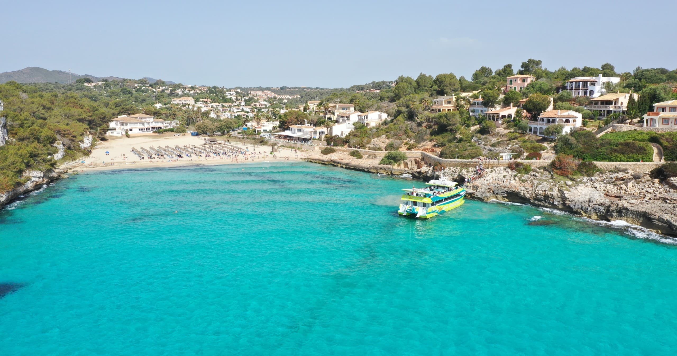 Shuttle boat desde Cala Millor a Cala Romantica