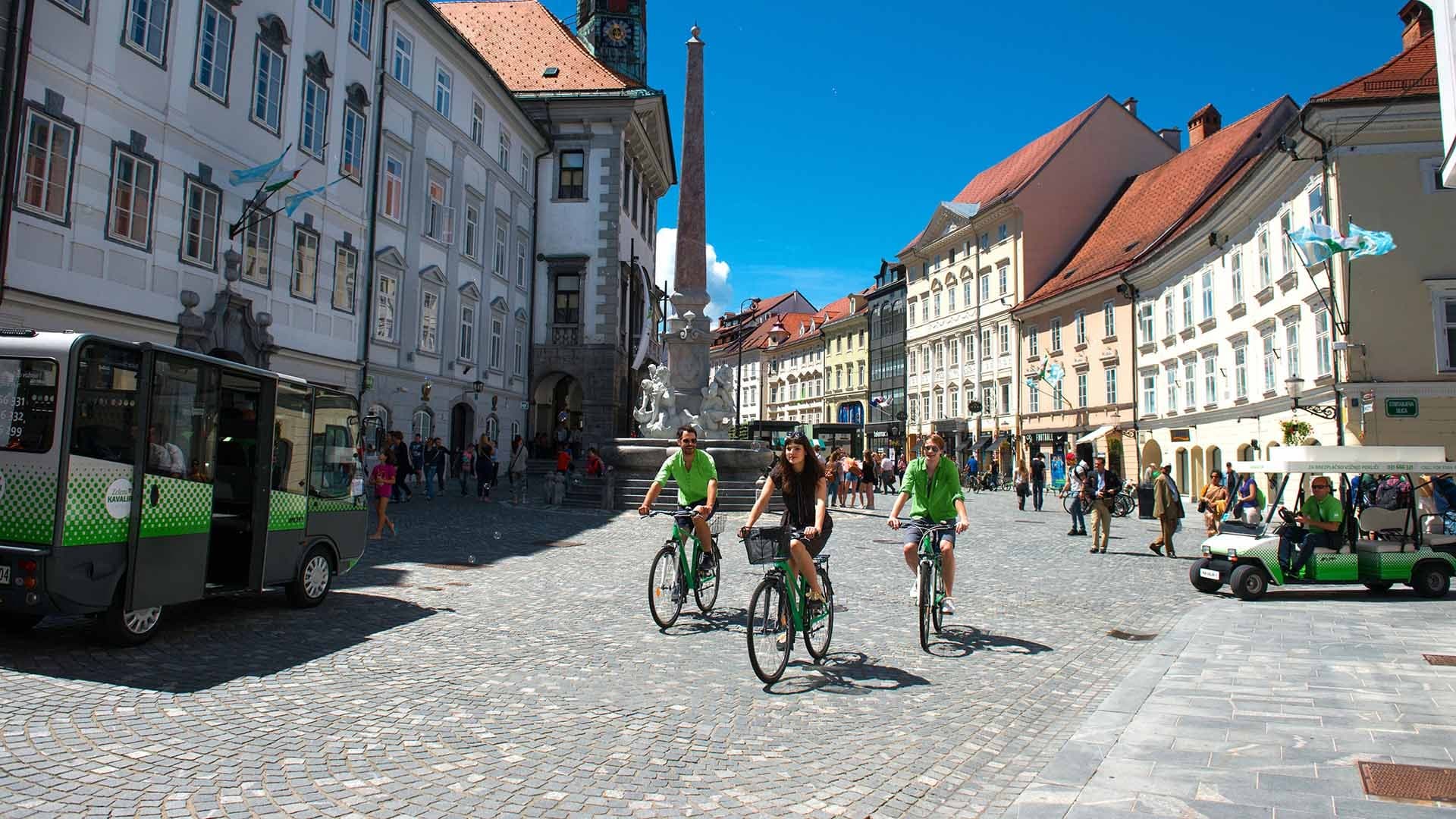 S kolesom na odkrivanje Ljubljane