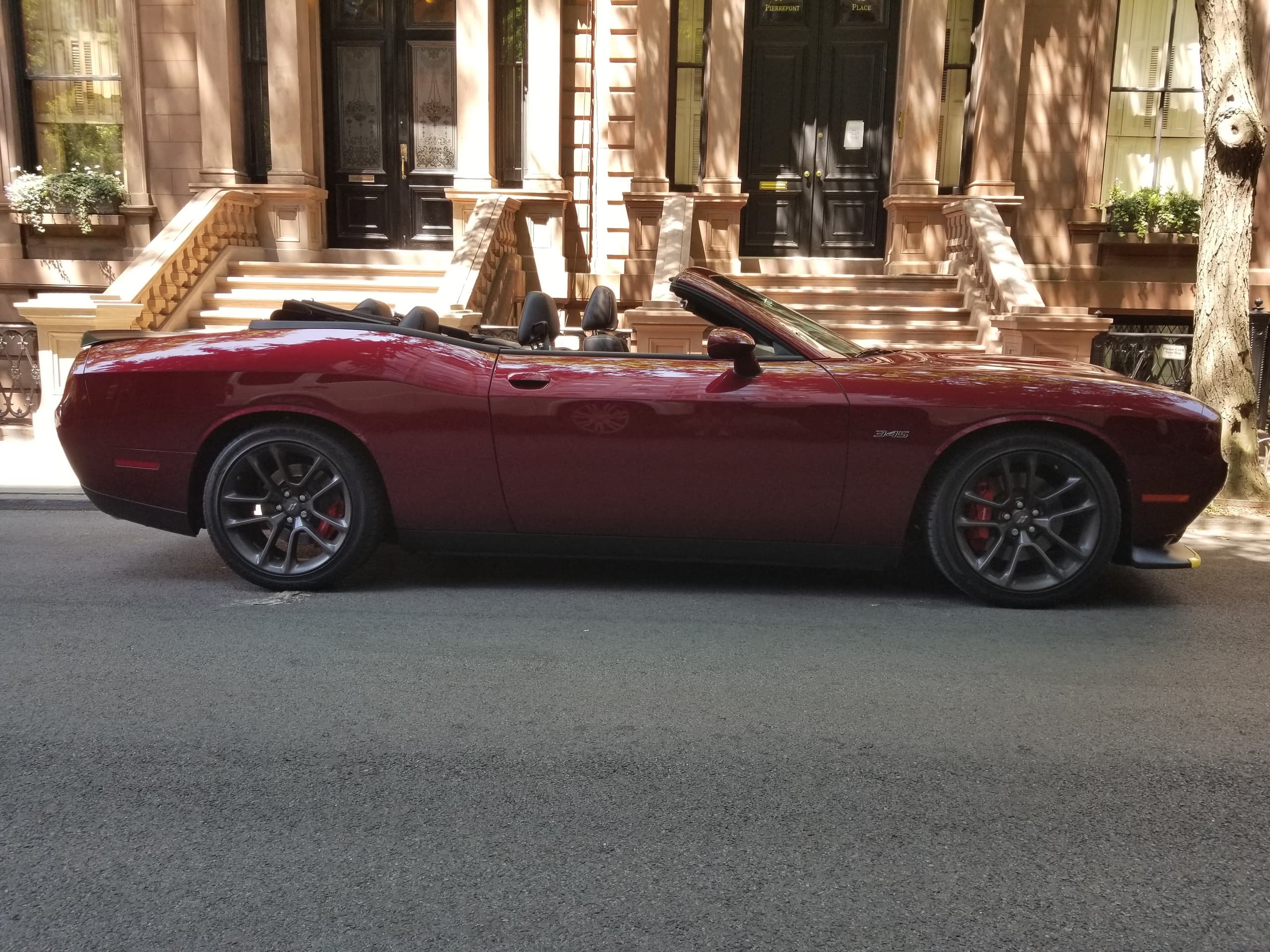 Private New York City Tour by Dodge Challenger R/T Convertible