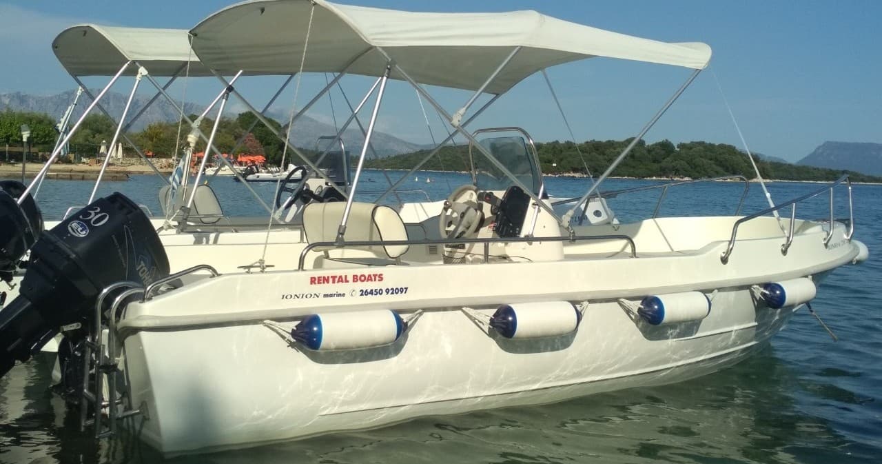 Ionion 6 Boat Rental 30HP