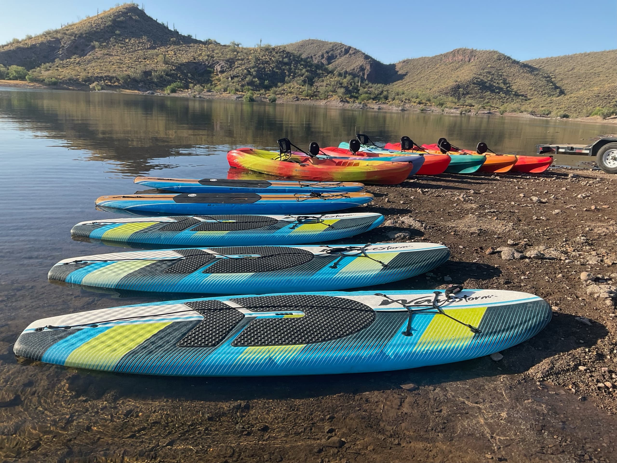 Hourly Kayak and Paddle Board Rentals