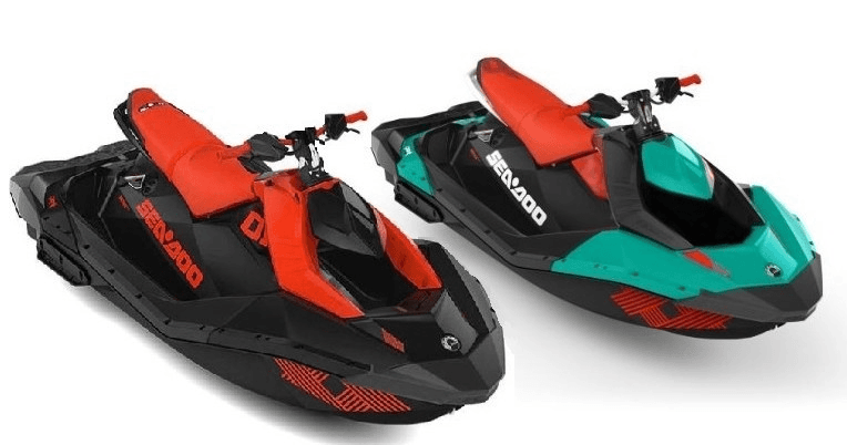 (2) SeaDoo Spark Trixx Jet Skis
