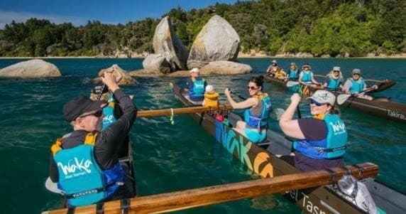 Split Apple Rock - Toka Ngawhā