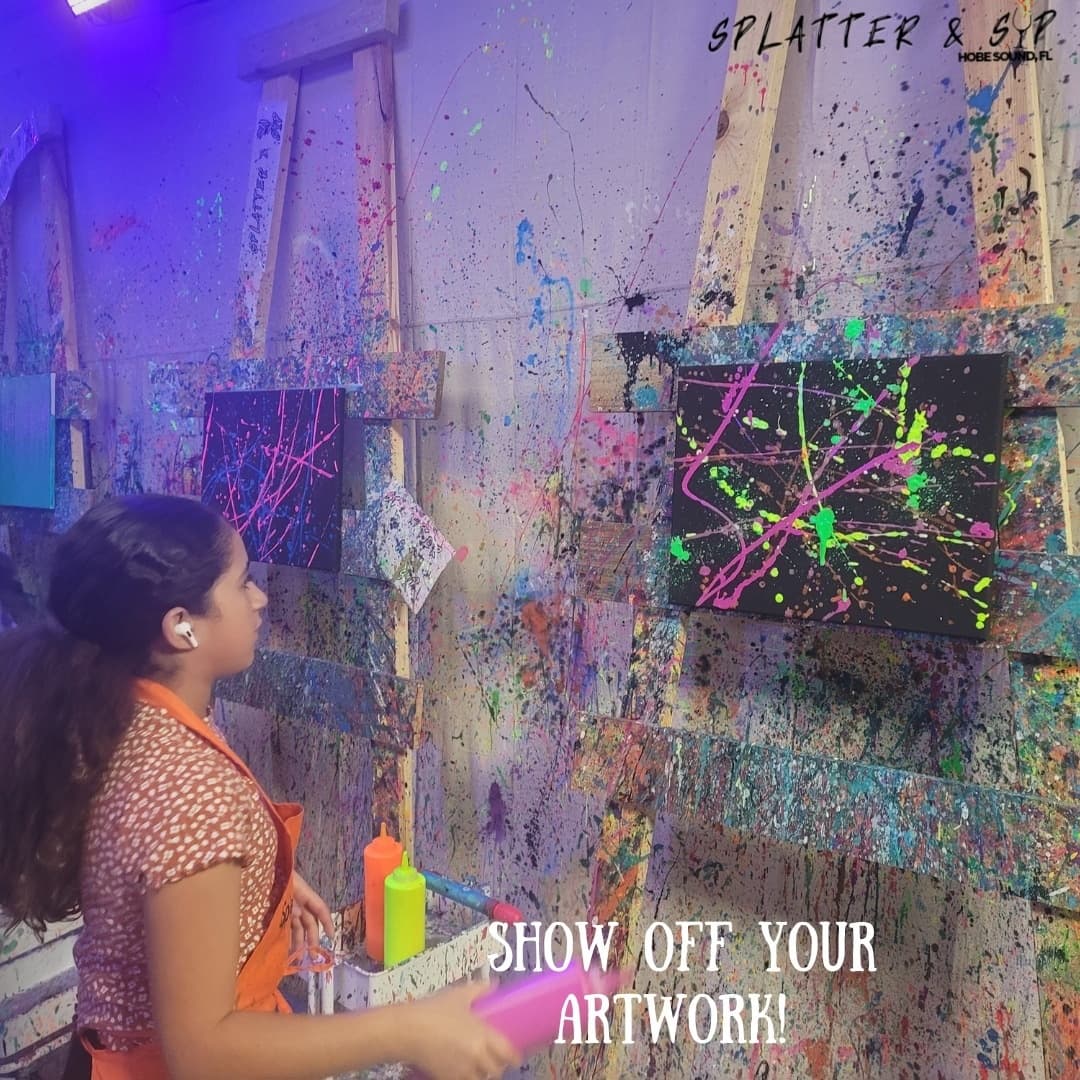 Splatter Paint Session!