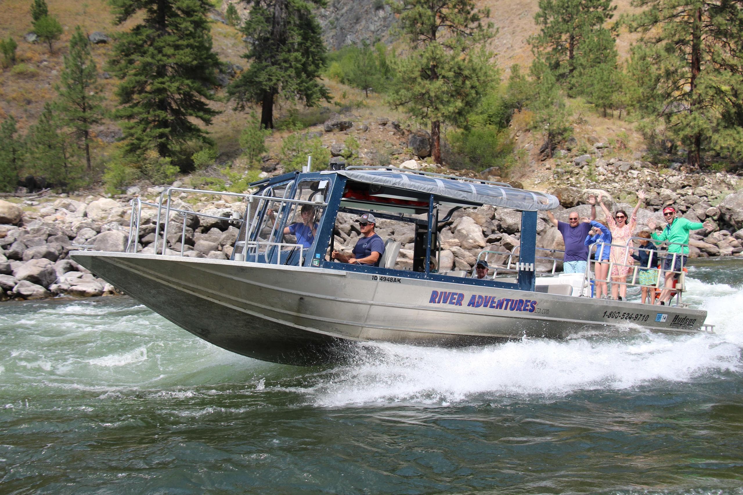 Salmon River Jet Boat Tour