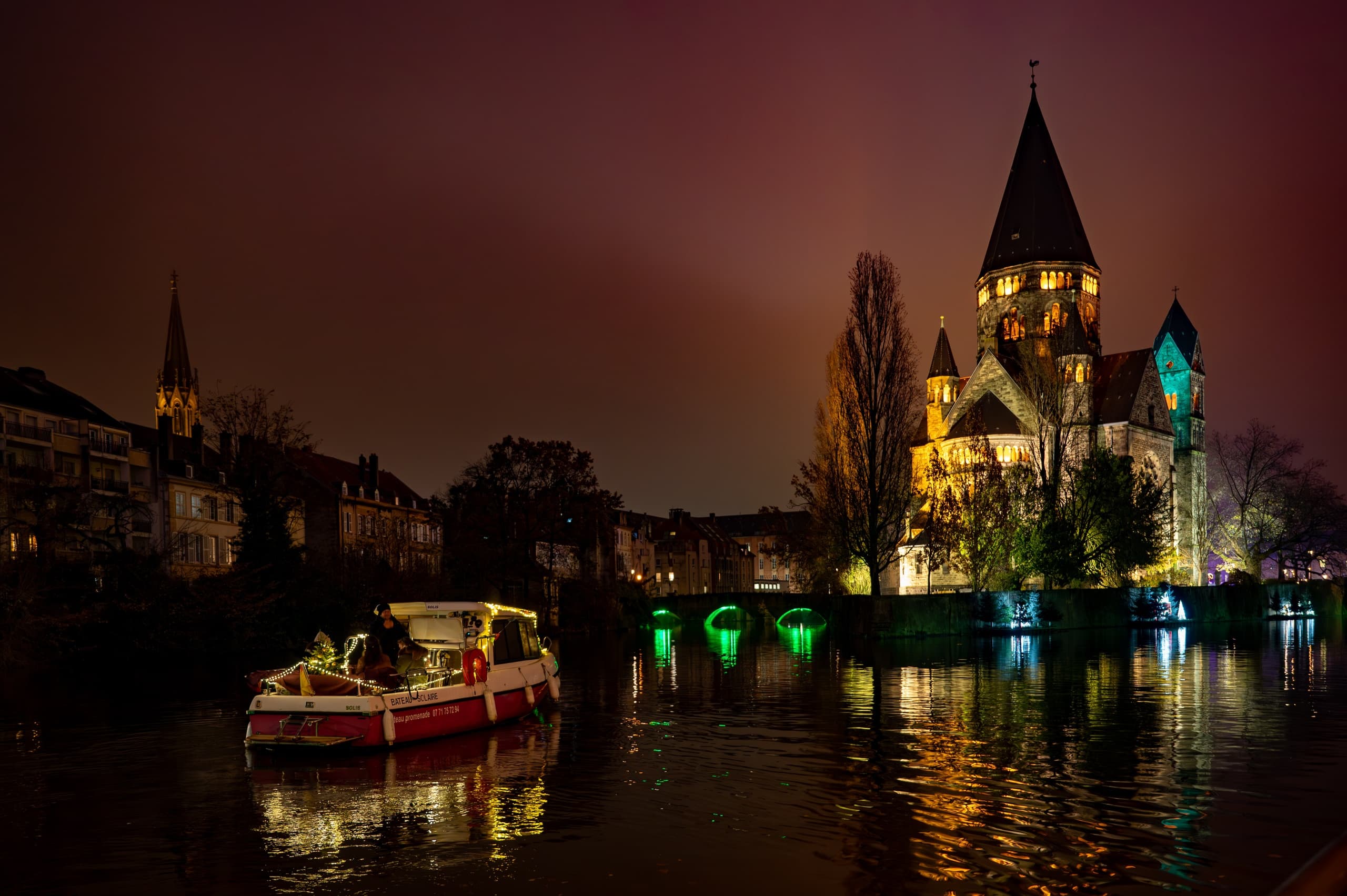 Promenade Vin de Moselle - Metz by Night