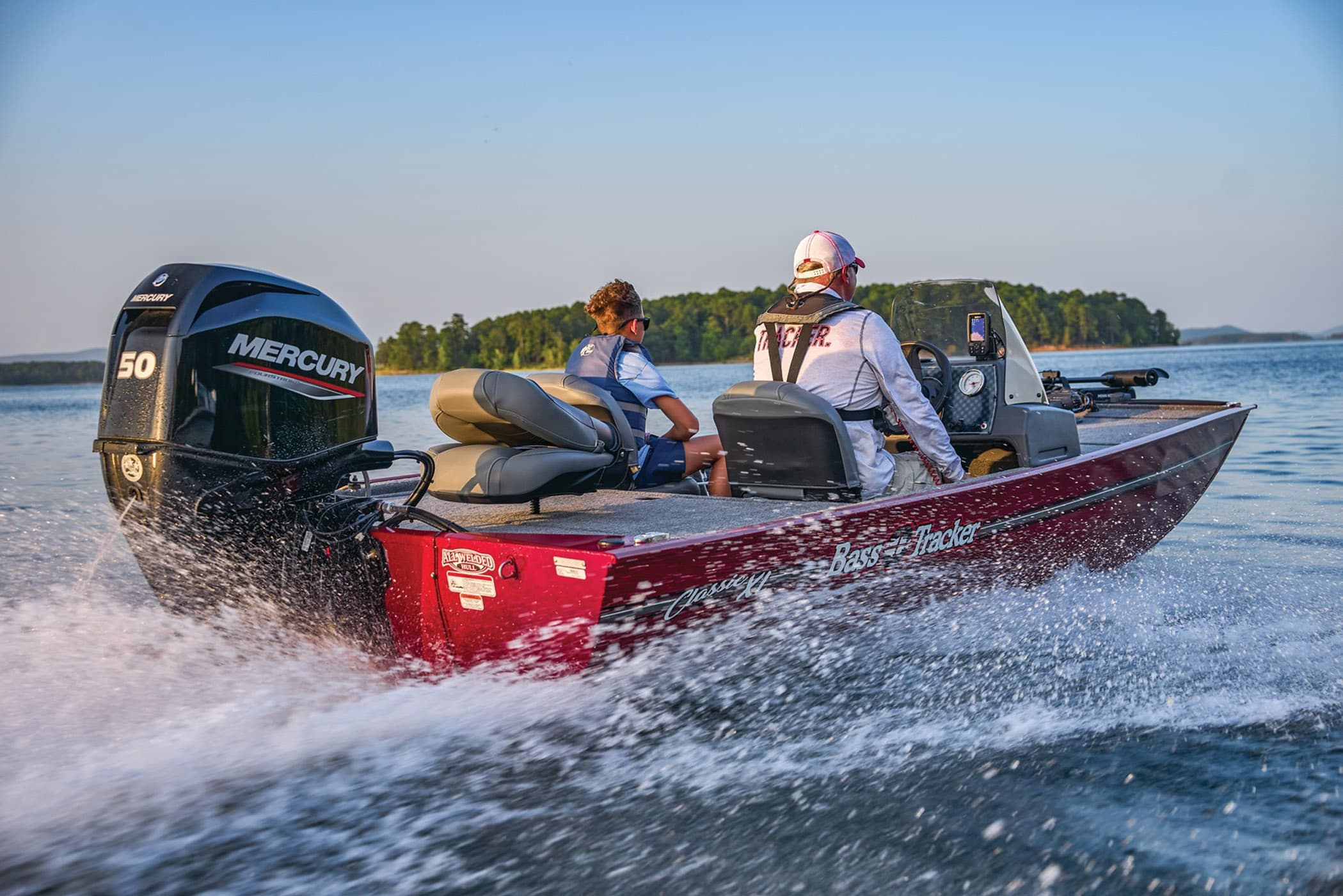 12 Hour - Tracker Fishing Boat Rental -  RCO