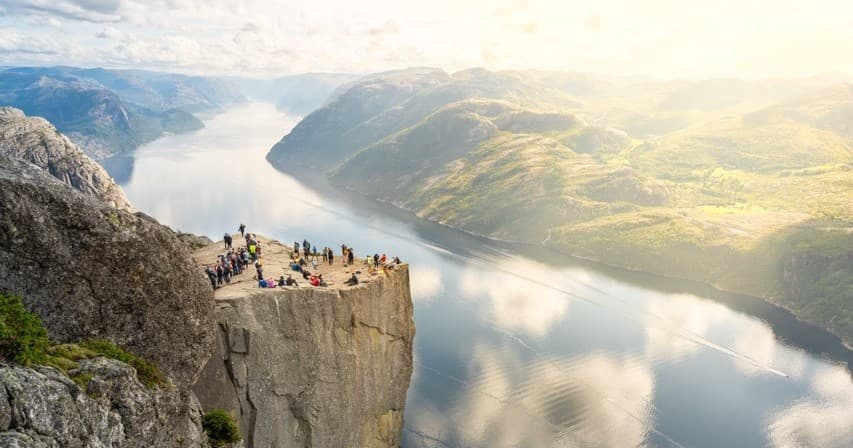 Preikestolen | Pulpit Rock - Hike with a Norwegian guide