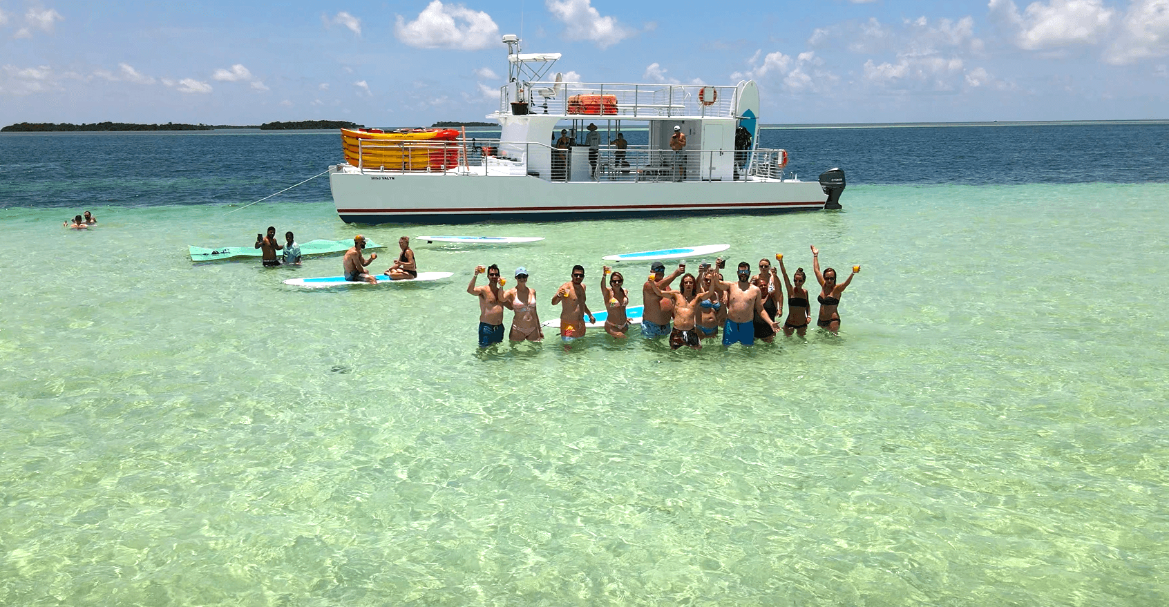 Happy Hour Sandbar Excursion With Sunset Cruise