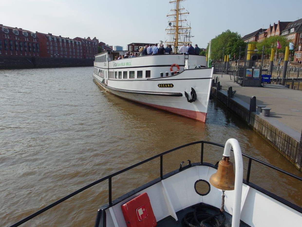 Einzelfahrt: Pier2 → Bremen Martinianleger