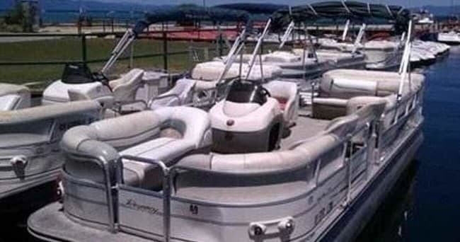 SILVER PONTOON - Half Length Shade