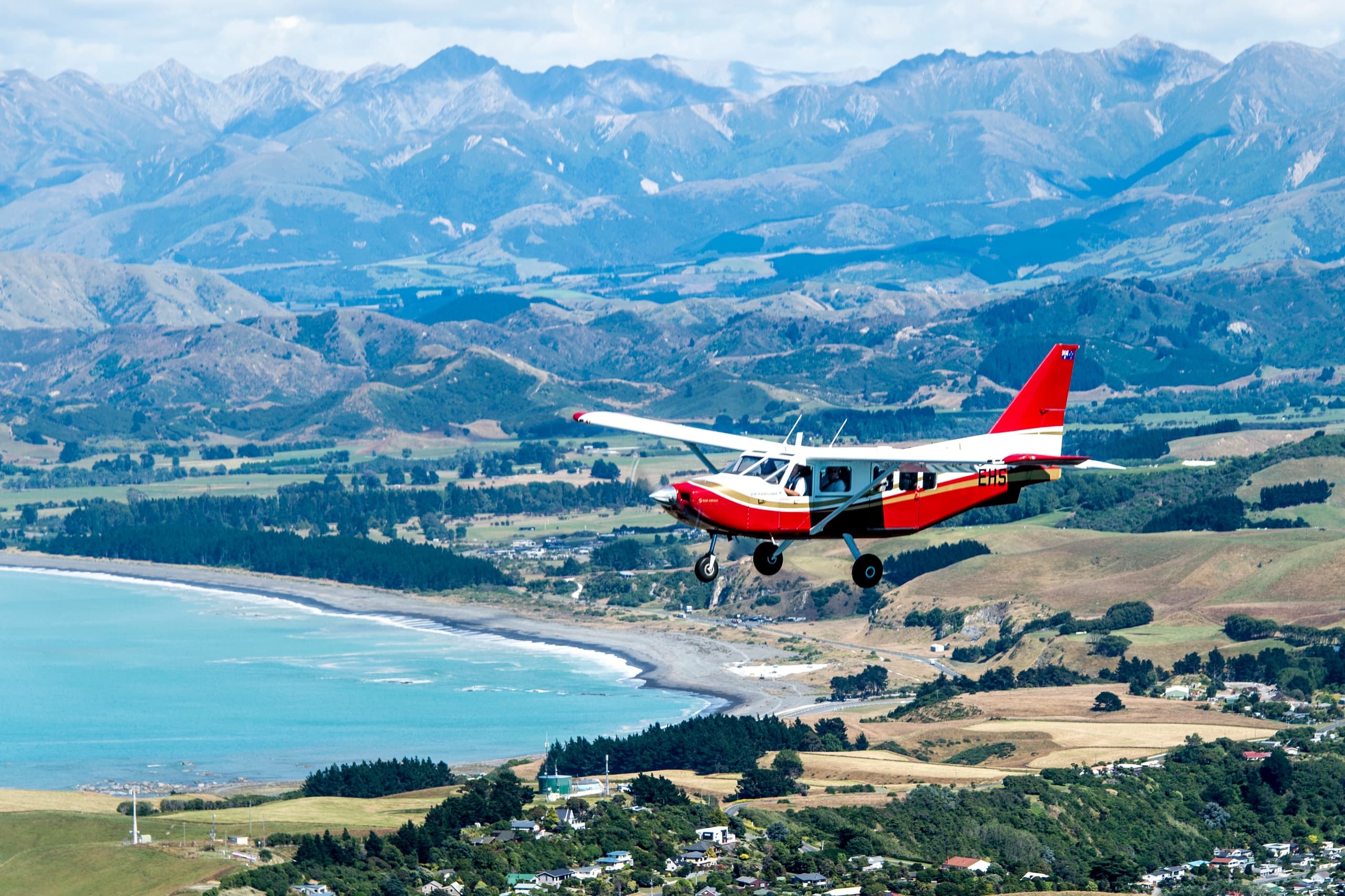 The seaward ranges extended scenic flight – 35 minutes