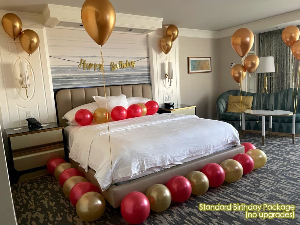 Birthday Hotel Room Decor