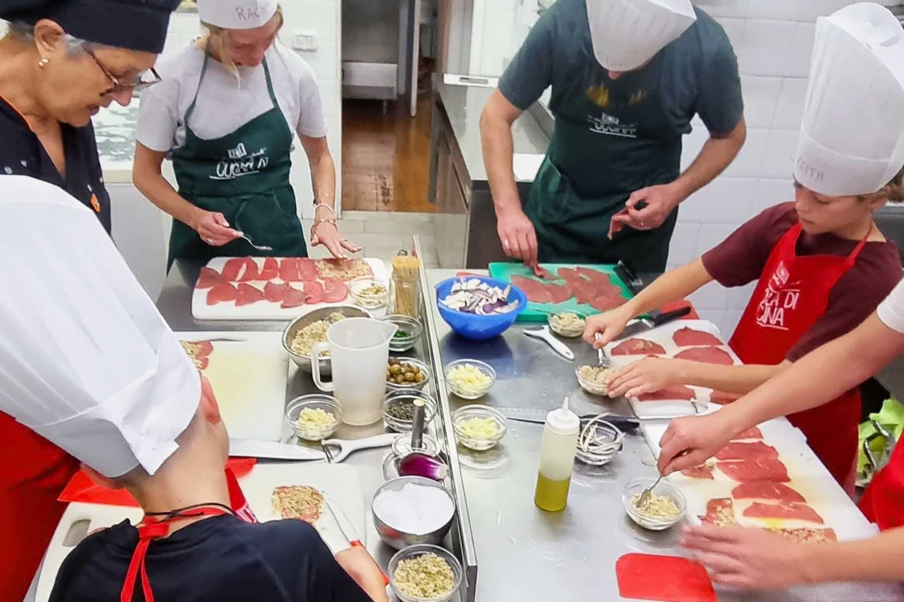Messina cooking class experience