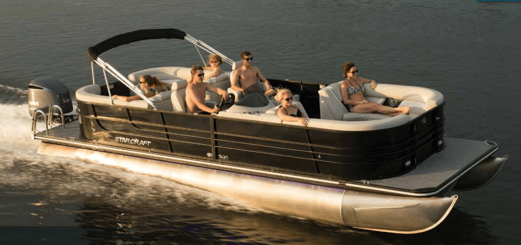 26' Starcraft Tritoon Rental (15 People)