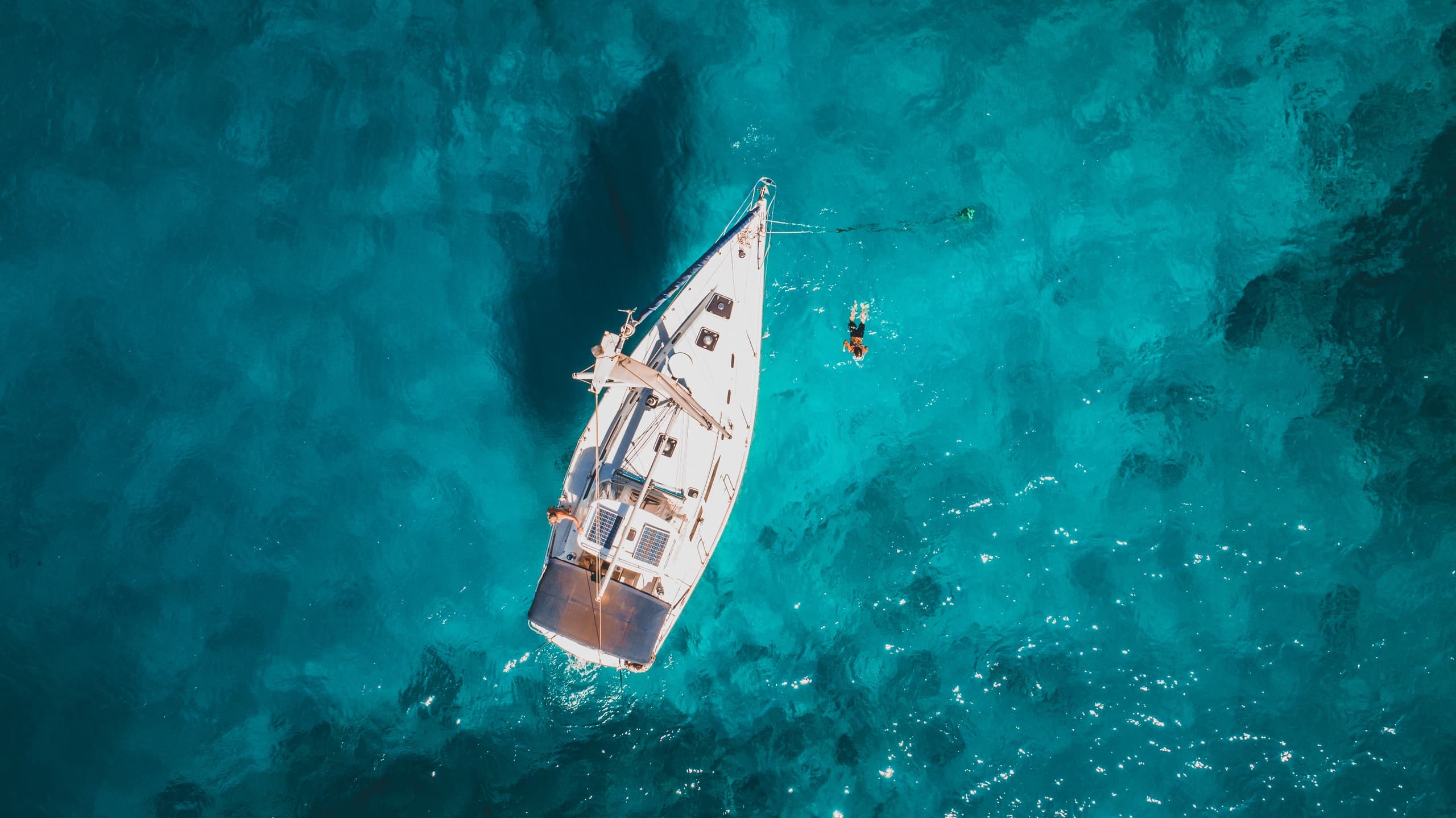 Monohull Private Morning Snorkel & Sail