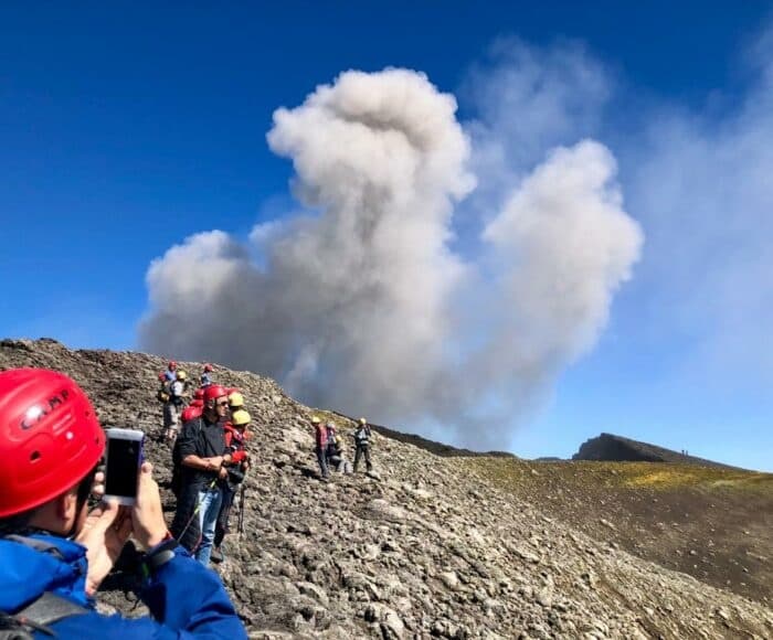 Etna 3000 and 2002 Craters