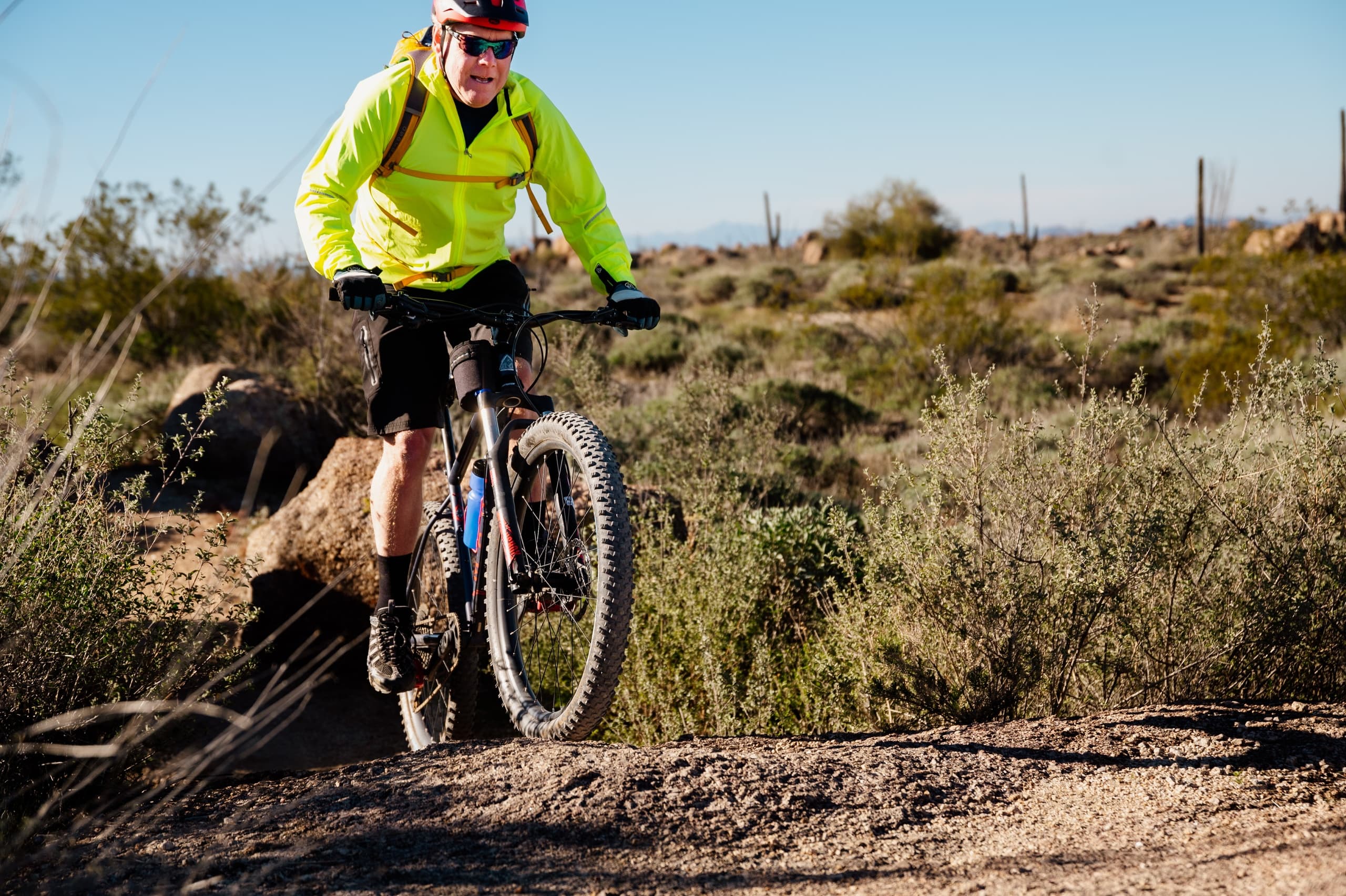 Private Solo 90 Min to 2 hours Mountain Bike Tour Sonoran Desert