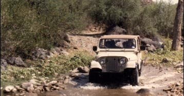 Great Western Trail Jeep Tour with stop at the Rio Verde