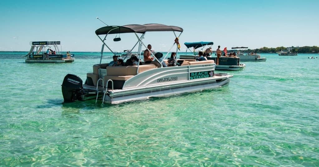 12 Passenger Pontoon Rental - 25'