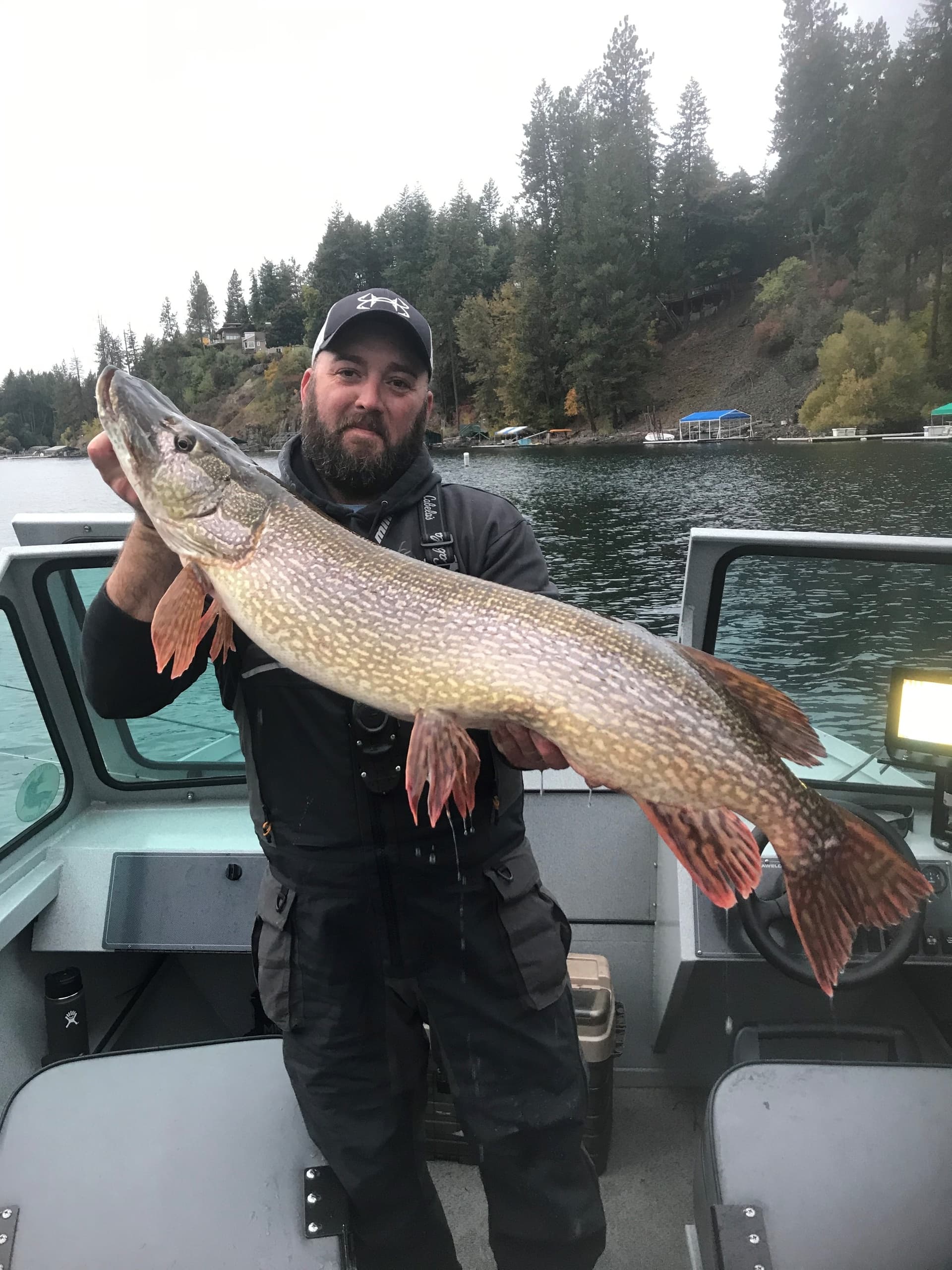 Pike and Bass on Chain Lakes Power Boat Trip