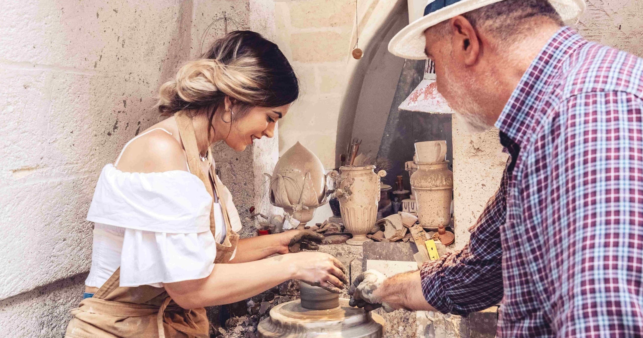 Ceramics Workshop With Maestro Mimmo And Visit Of Museum Casa Vestita