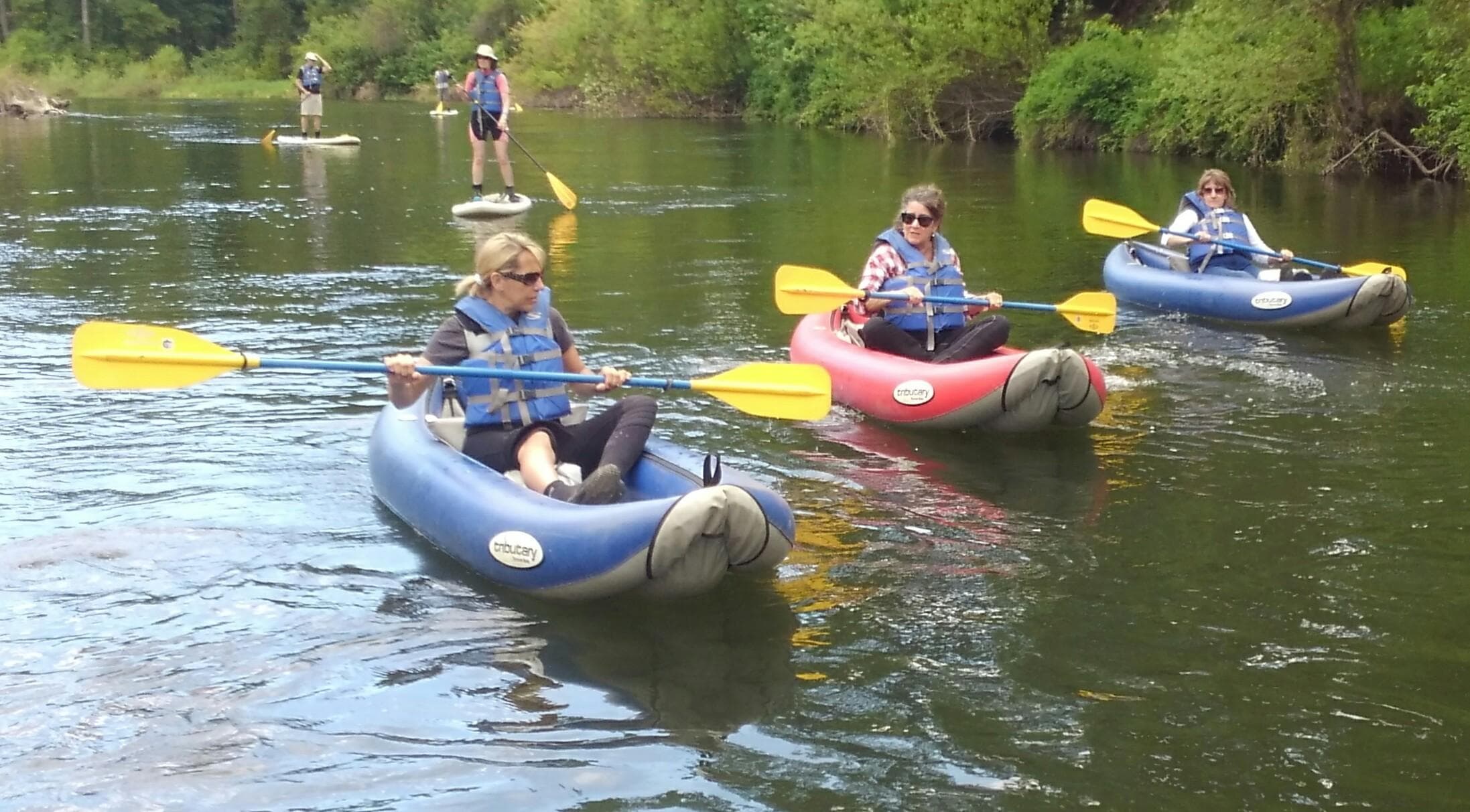 Kayak Rental - Icicle River 4 Miles.