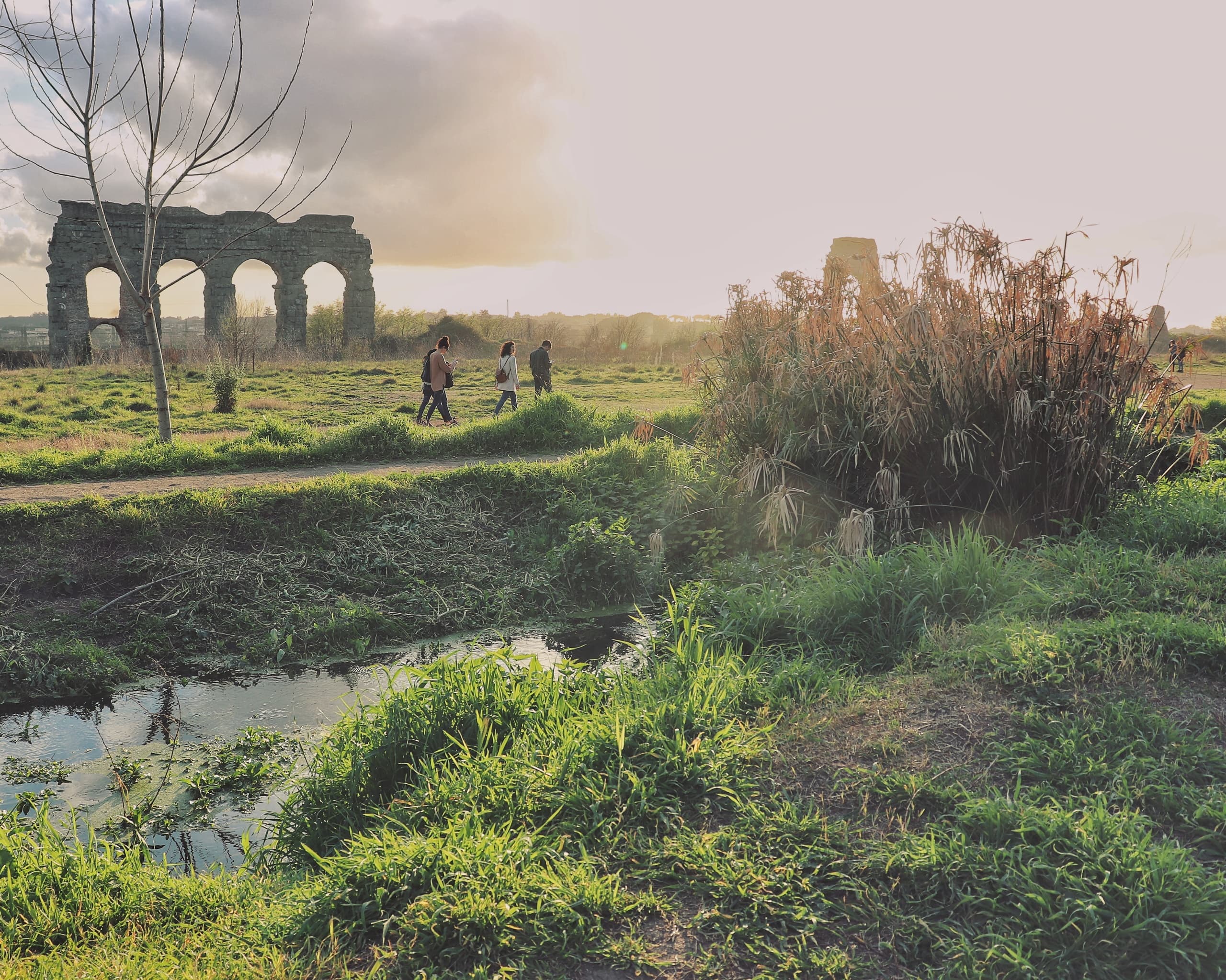 Parco degli Acquedotti a piedi