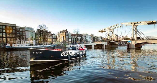 Open Boat Cruise Drinks included Central Station Departure