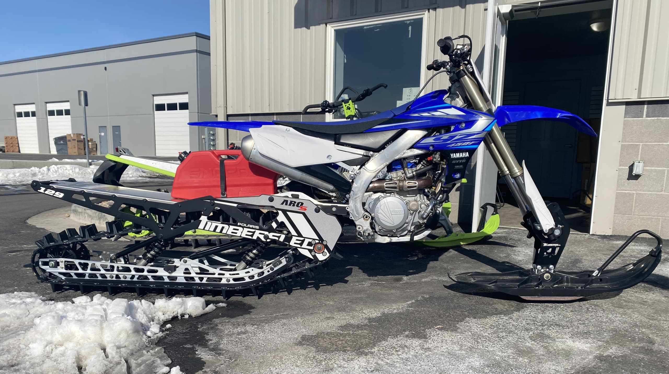 Yamaha 450 Timber-Sled