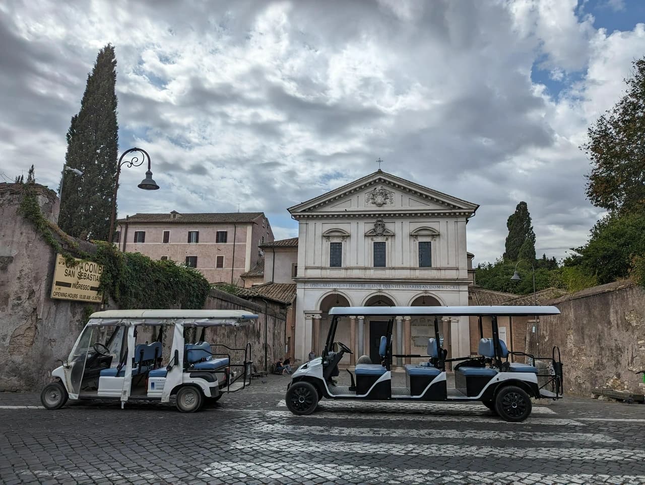 Rome: Appian Way & Catacombs Golf Cart Tour | Shared - Small groups