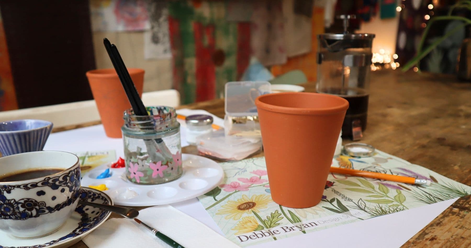 Plant Pot Painting Crafternoon @ Ruddington Village