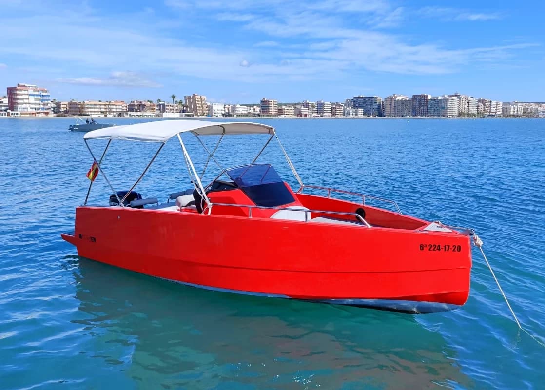 Alquiler barco Santa Pola Nuva Ironman
