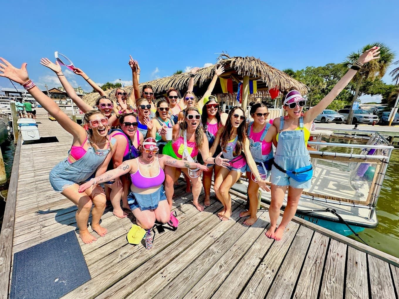 Afternoon Tiki Adventure to Crab Island • The Pink Dolphin