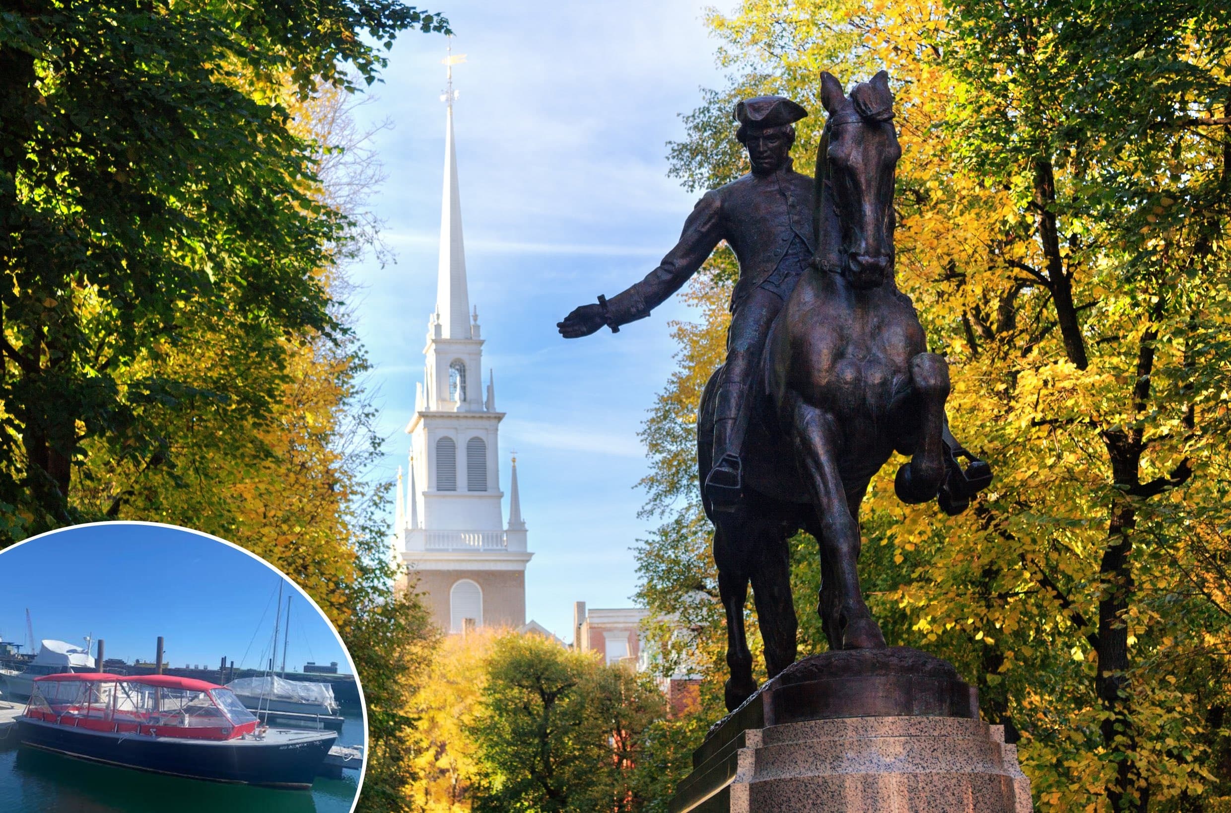 One if by Land, Two if by Sea: Walking & Boat Revolutionary Small Group Tour