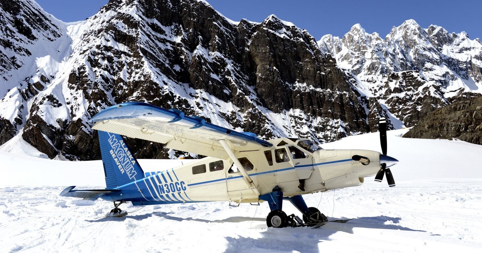 Denali Park Glacier Landing