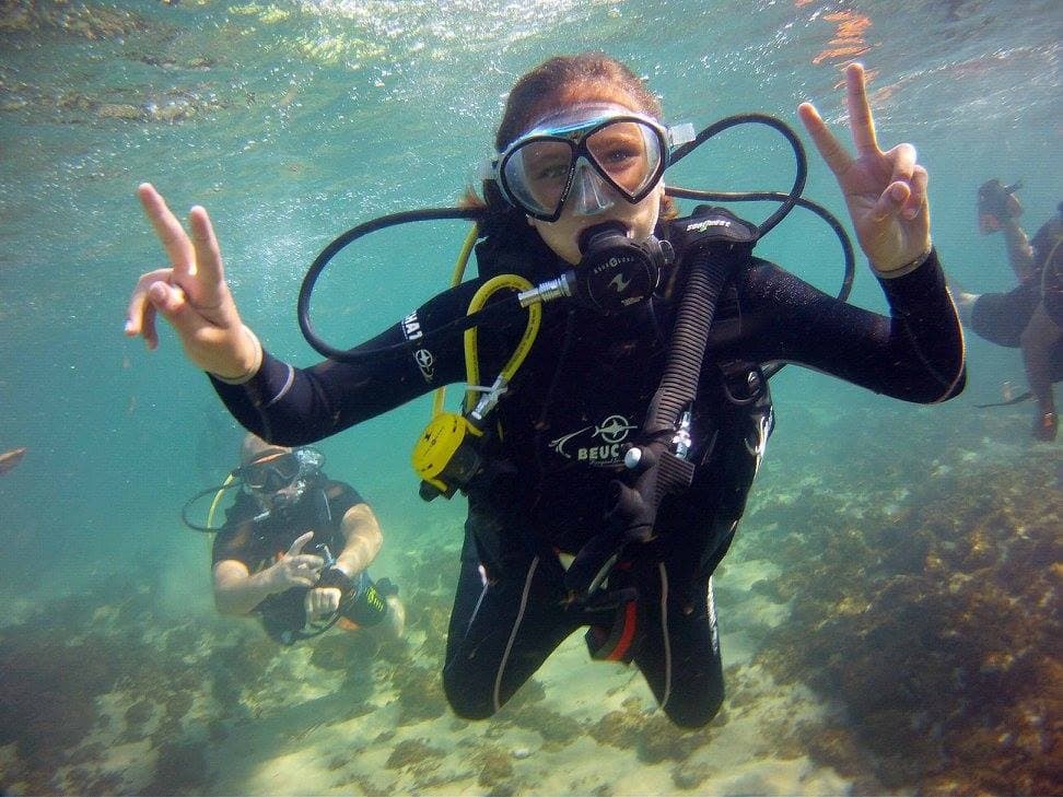 Bautizo de buceo con fotos Cambrils/L'Ametlla
