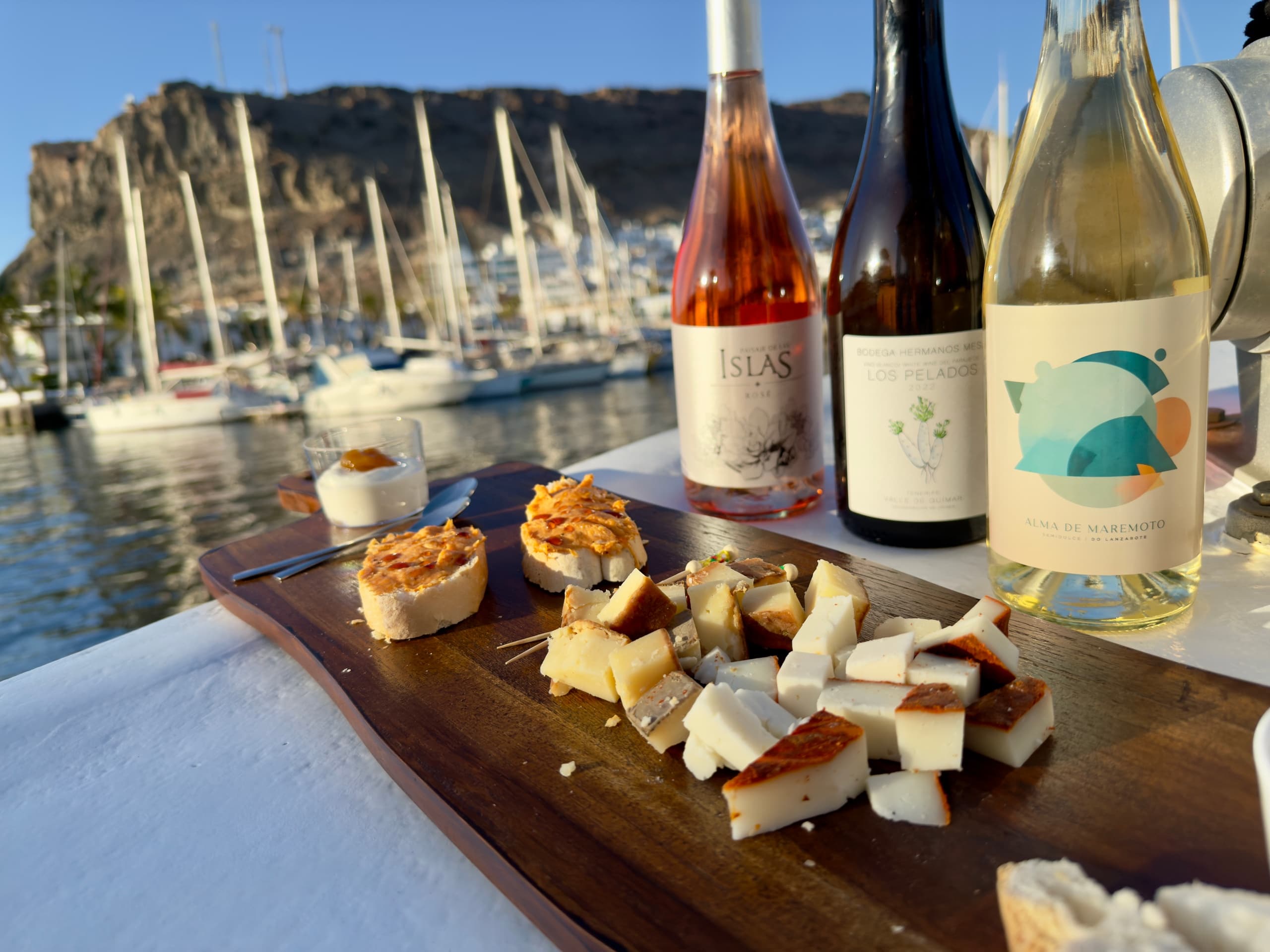 Tour en Barco 3h + Degustación de Vinos y Comida Local