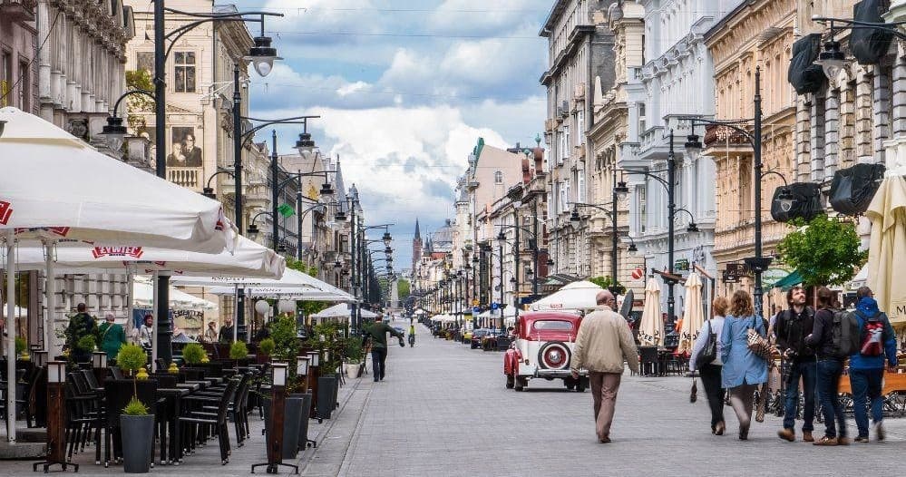 Lodz Day Tour from Warsaw by train