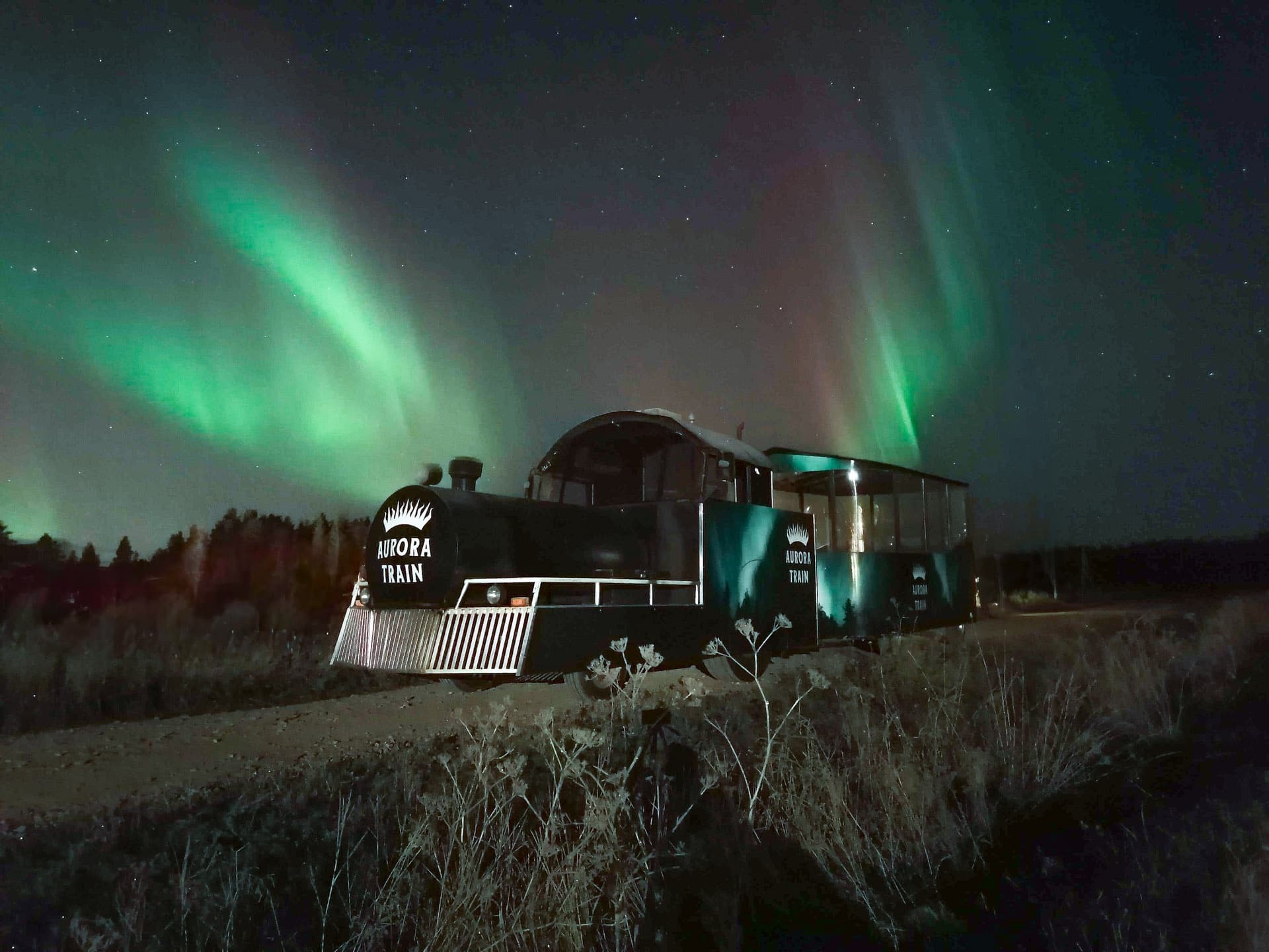 Aurora Train to Wilderness Camp