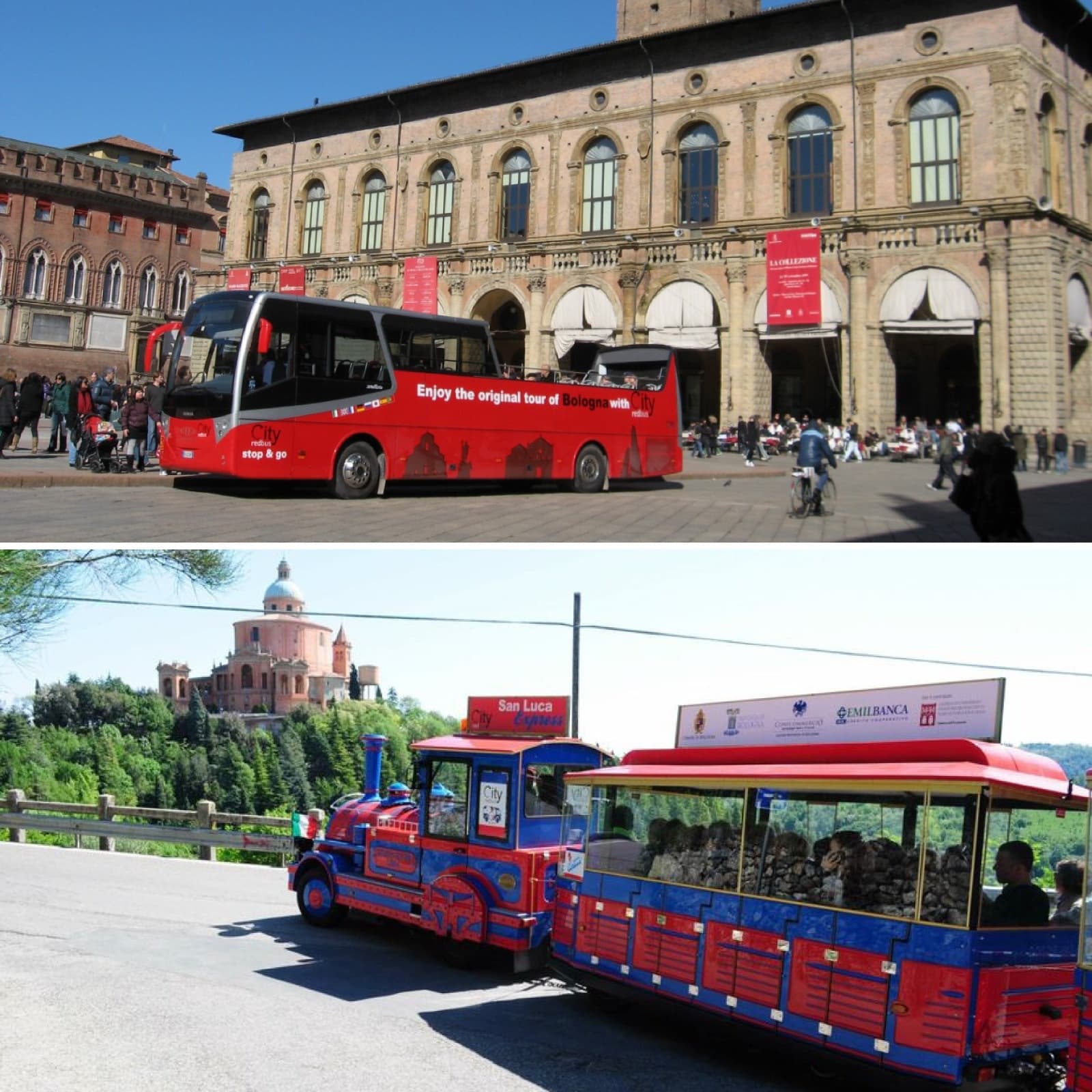 Combo City Red Bus & San Luca Express with Food Tasting