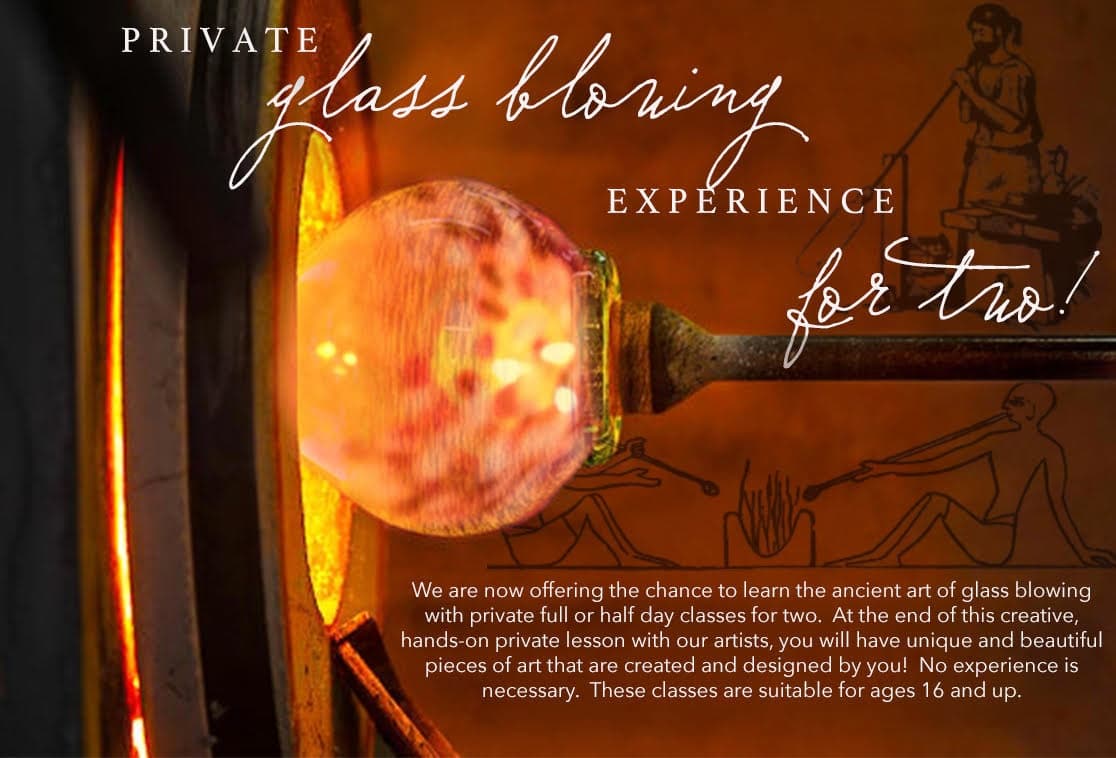 Hire A Day With Our Glassblower