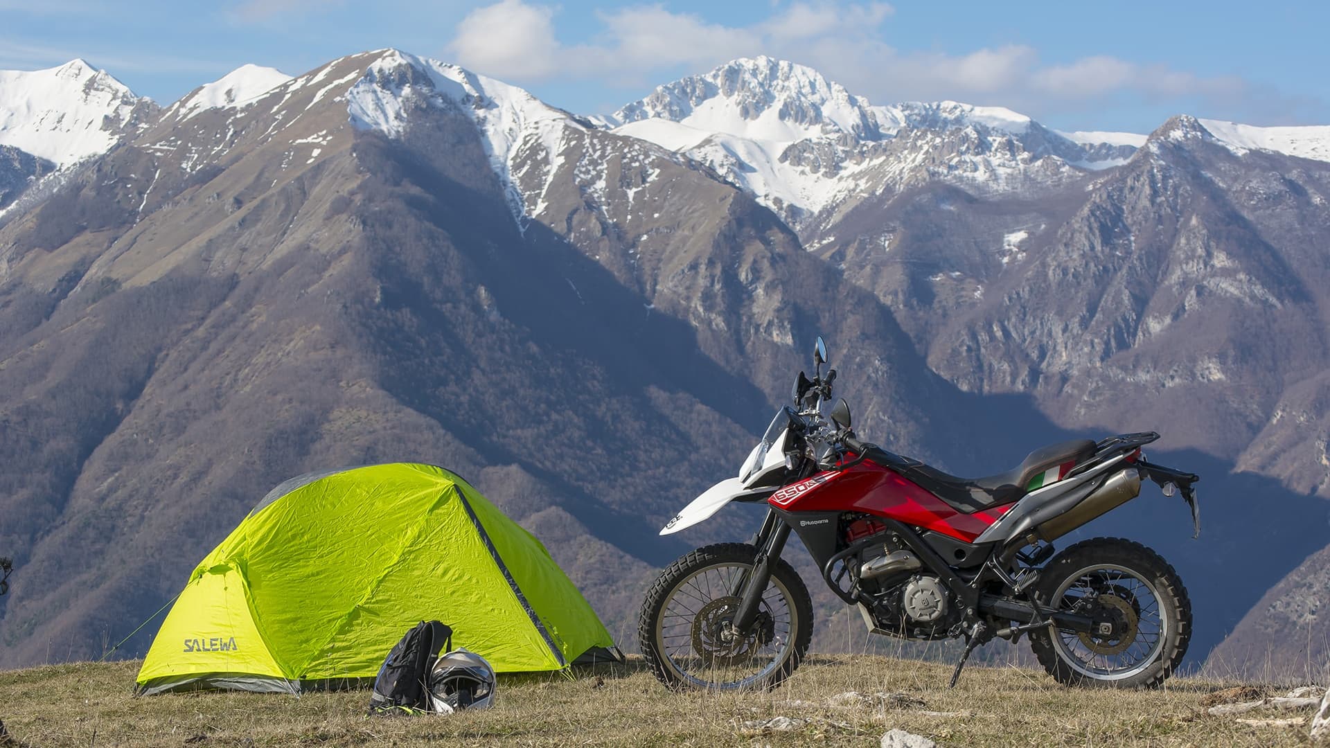 Tour da Roma in enduro e pernottamento in tenda