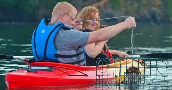 Kayak Crabbing Package