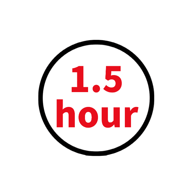 1.5 Hour Rental